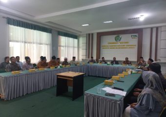 LPTK PPG FTIK IAIN Langsa Lakukan MoU dengan BWI Madina